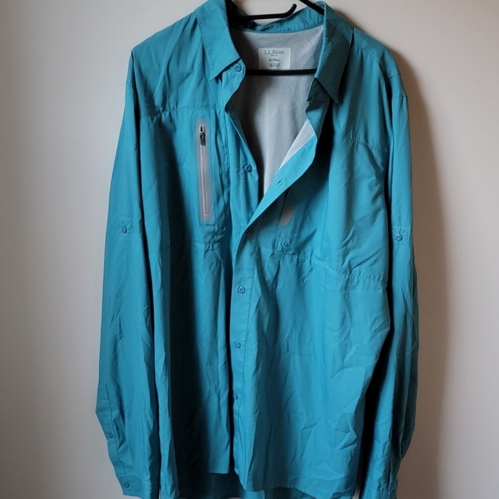 L.L. Bean Men's Teal Jacket. Size XL